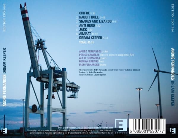 Fernandes Andre: Dream Keeper (CD)