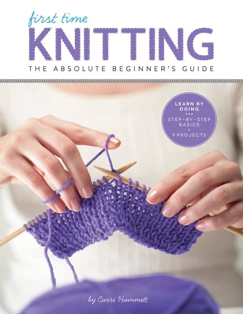 First Time Knitting - The Absolute Beginners Guide- Learn by Doing - Step-B (Bok / Häftad)
