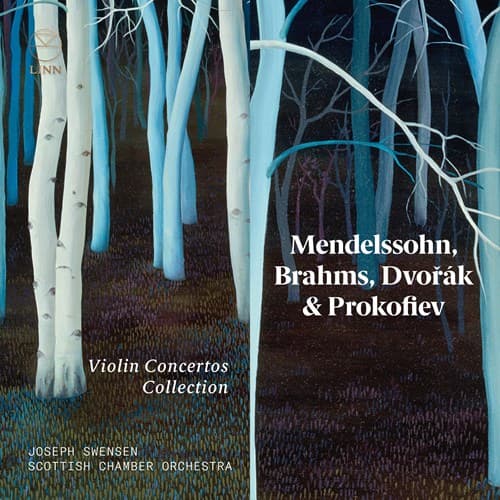 Mendelssohn/Brahms/Dvorak: Viulukonsertot (4 CD)
