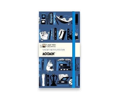 Moomin Bookshelves Flame Tree Sticky Notes Folder (Bok / Övrigt)