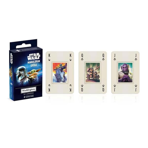 Mandalorian: & Grogu Waddingtons Number 1 Playing Cards