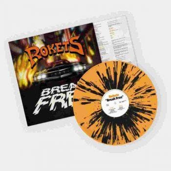 Rokets: Break free (Orange/Black Splatter) (Vinyl LP)