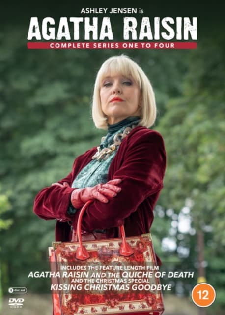 Agatha Raisin: Sæson 1-4 (8 DVD)