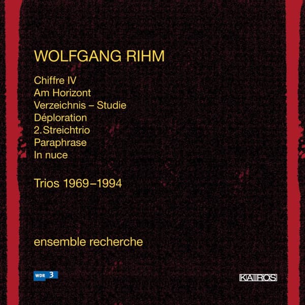 Rihm Wolfgang: Trioer (CD)