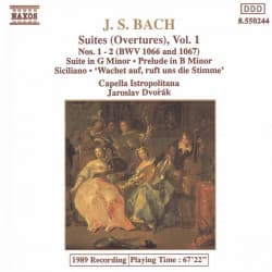 Bach: Sarjat Alkusoitot Vol 1 (CD)