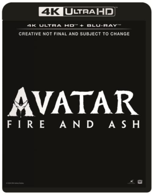 Avatar: Fire and Ash (3 4K UHD)