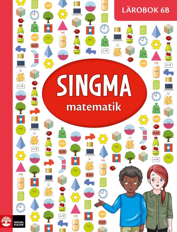 Singma Matematik 6b Lärobok (Bok / Häftad)