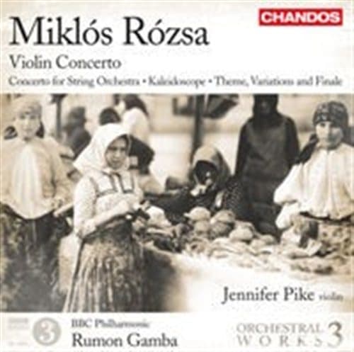 Rozsa Miklos: Violinkoncert (CD)