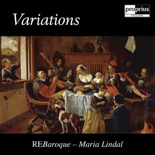 Rebaroque / Maria Lindal: Variations (CD)