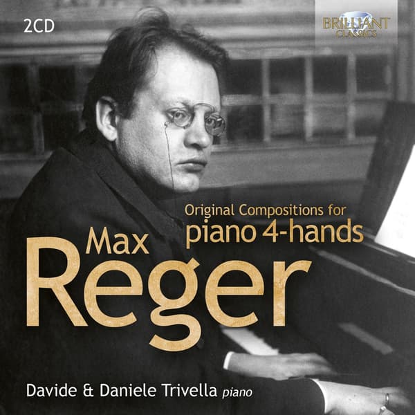 Reger Max: Originalkompositioner for klaver 4-H (2 CD)