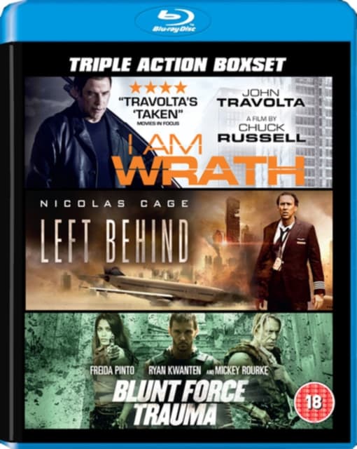 I Am Wrath/Left Behind/Blunt Force Trauma (3 Blu-ray)