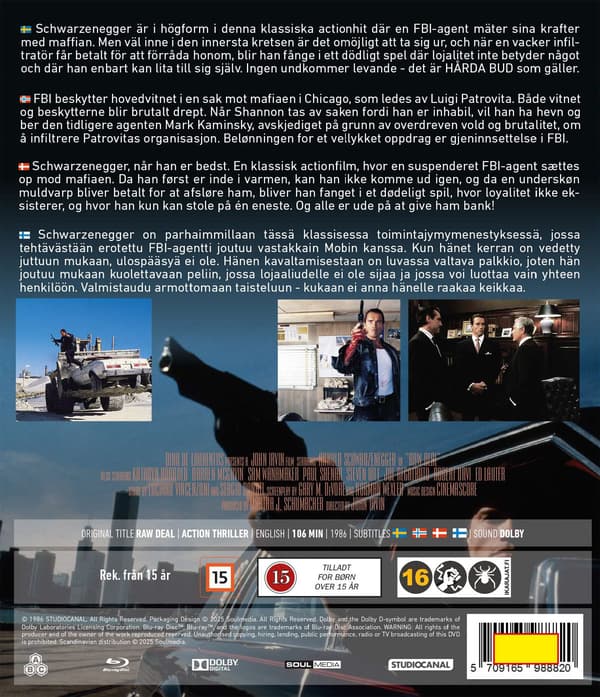 Hårde bud / Raw Deal (Blu-ray)