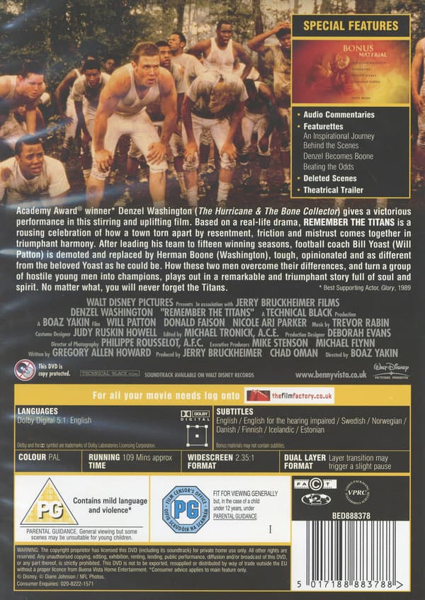 Remember the Titans (DVD)