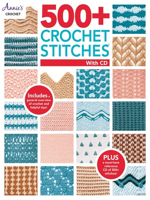 500+ Crochet Stitches With CD (Bok / Häftad)