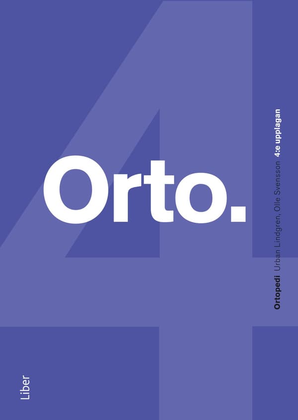 Ortopedi (Bok / Inbunden)