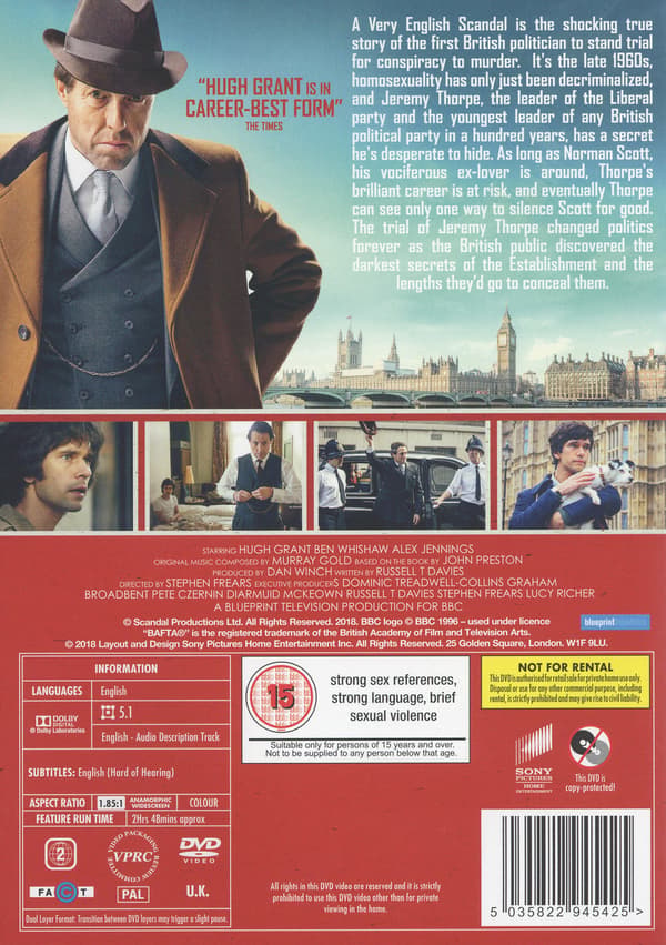 A very English scandal (3 DVD)