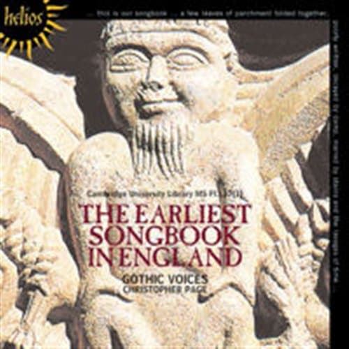 Anonymous: The Earliest Songbook In England (CD)