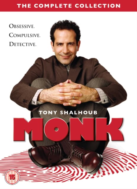 Monk: Koko sarja (34 DVD)
