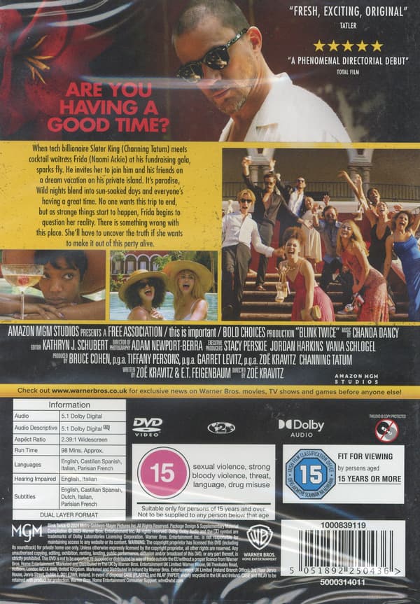 Blink Twice (DVD)