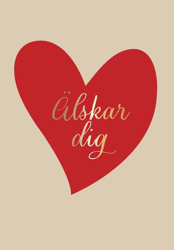 Älskar Dig (Bok / Inbunden)