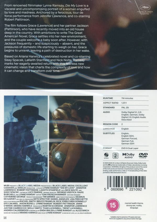 Die My Love (DVD)