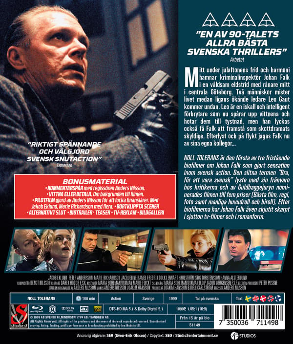Nollatoleranssi (Blu-ray / Restored Special Edition)