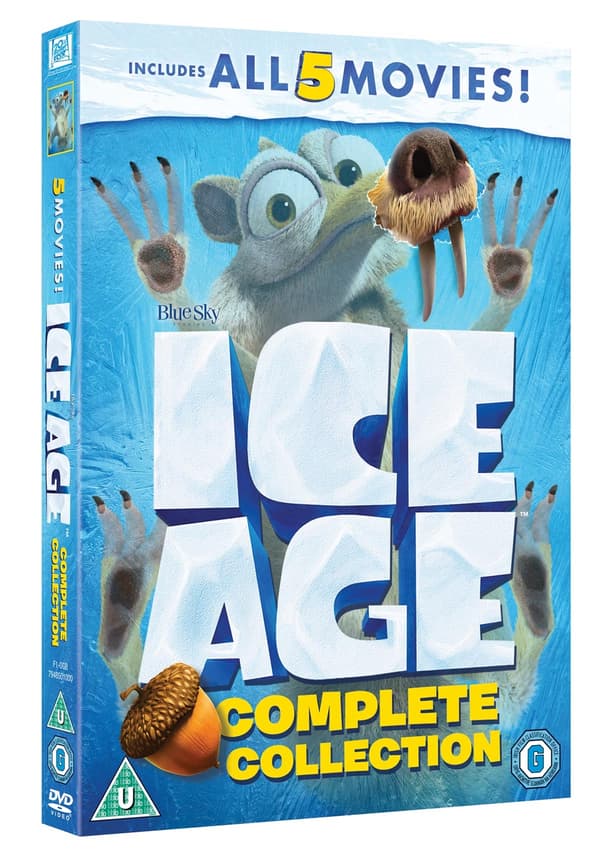 Ice Age: Komplet samling (6 DVD)