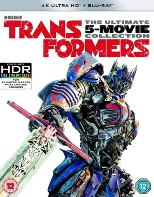 Transformers: 5 elokuvan kokoelma (11 4K UHD)