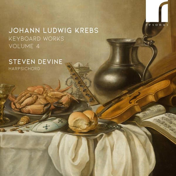 Krebs: Keyboard Works Vol 4 (Steven Devine) (CD)