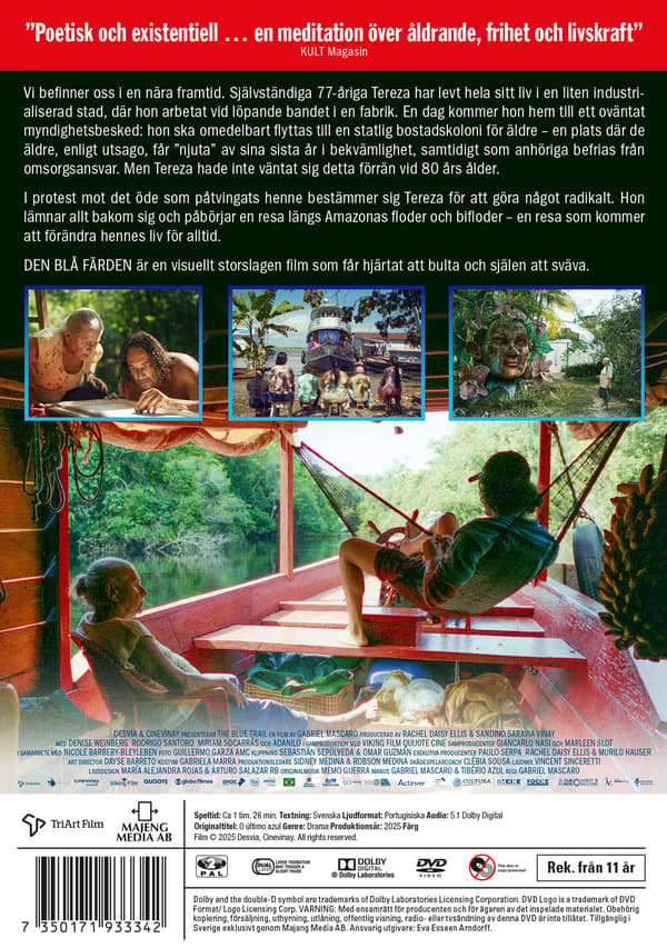 Den blå färden / O Último Azul (DVD)