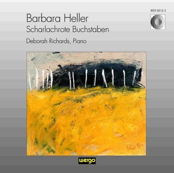 Heller Barbara: Skarlagenrøde bogstaver (CD)