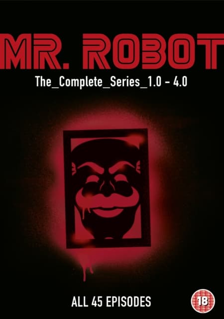 Mr. Robot: Koko sarja 1-4 (18 DVD)