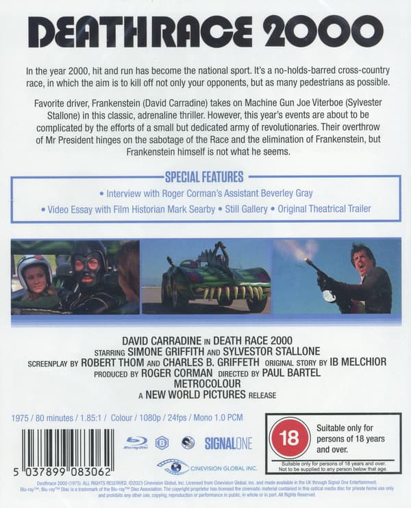 Death Race 2000 (Blu-ray)