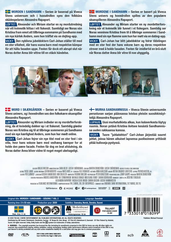 Murha Sandhamnissa: Kausi 7:2 (DVD)