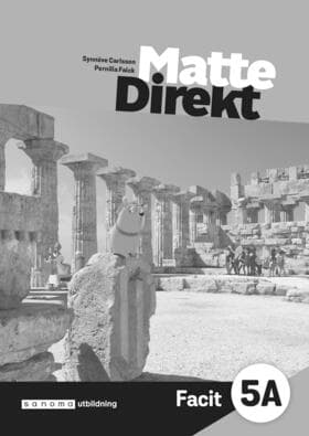 Matte Direkt 5a Facit (5-pakkaus) (Kirja / Nidottu)