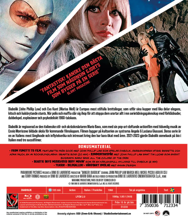 Diabolik (Blu-ray)
