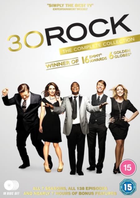 30 Rock: Koko sarja (19 DVD)