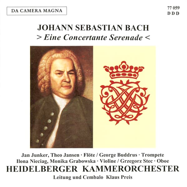 Bach: En Koncertant Serenade (CD)