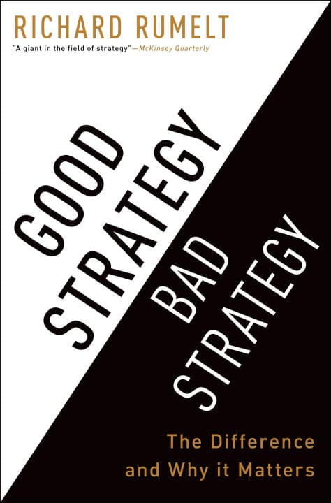 Good Strategy Bad Strategy (Bok / Inbunden)