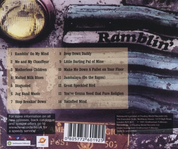 Williams Lucinda: Ramblin' 2009 (CD)
