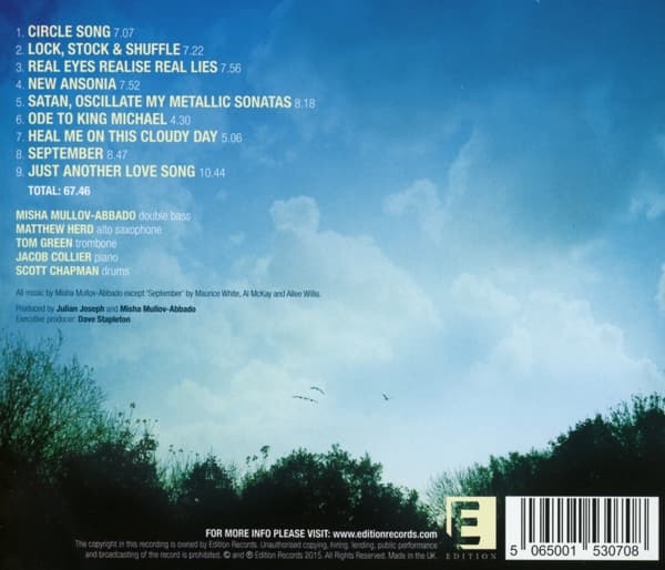 Mullov-Abbado Misha: New Ansonia (CD)