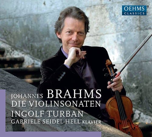 Brahms: Viulusonaatit (Ingolf Turban) (CD)