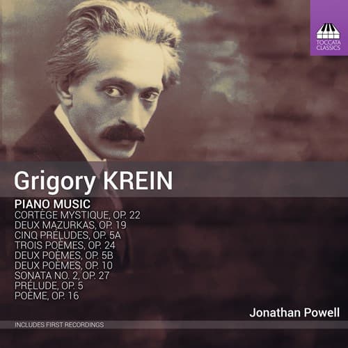 Krein Grigory: Pianomusiikkia (CD)