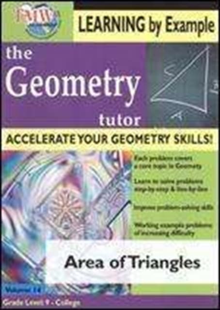 Geometriunderviser: Areal af trekanter (DVD)