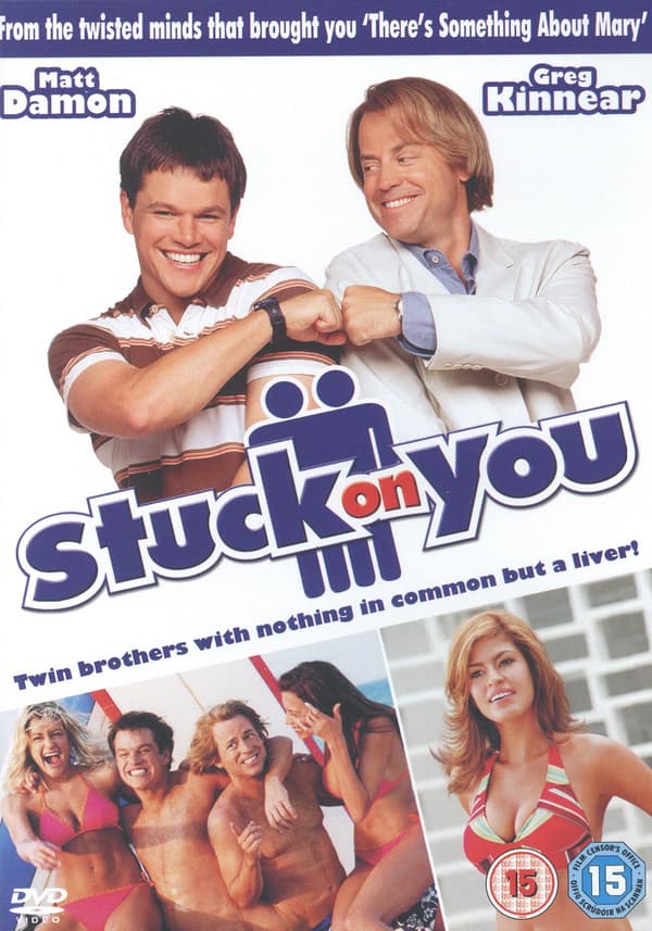 Fäst vid dig / Stuck on you (DVD)