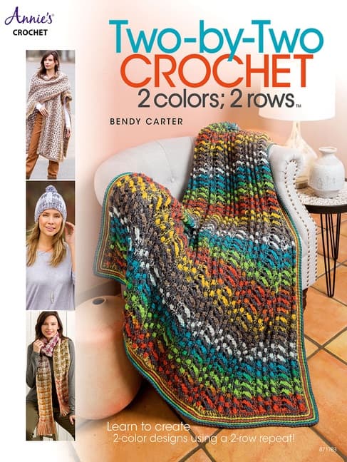 Two-By-Two Crochet- 2 Colors; 2 Rows (Bok / Häftad)