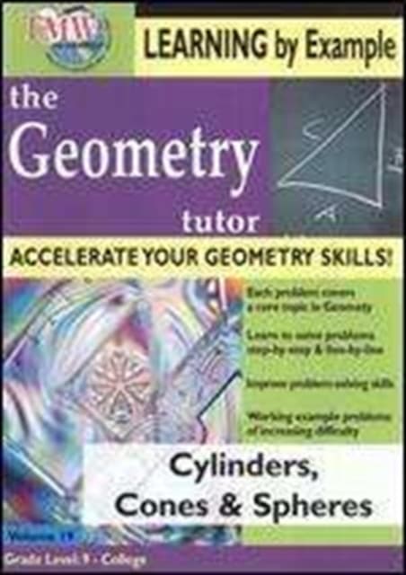 Geometry Tutor: Cylinders, Cones and Spheres (DVD)