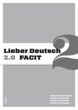 Lieber Deutsch 2 2.0 Facit (Kirja / Nidottu)