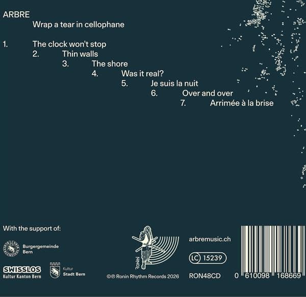 Arbre: Wrap a Tear in Cellophane (CD)