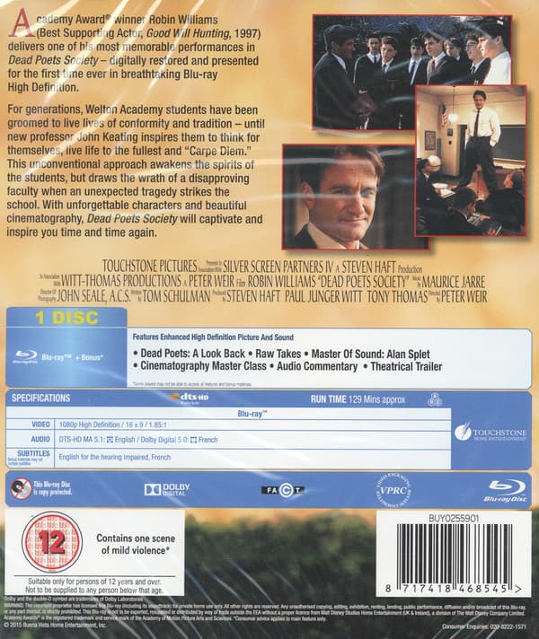 Dead Poets Society (Blu-ray)